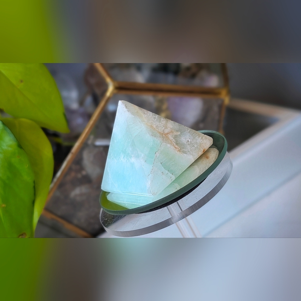 Caribbean Calcite Crystal Pyramid